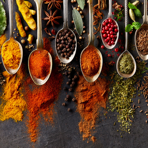 Whole Indian spices