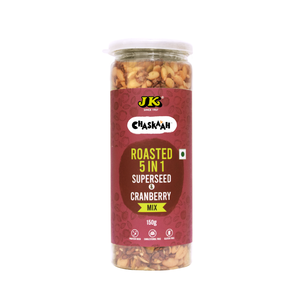 Chaskaah Roasted 5 in 1 superseed & cranberry mix