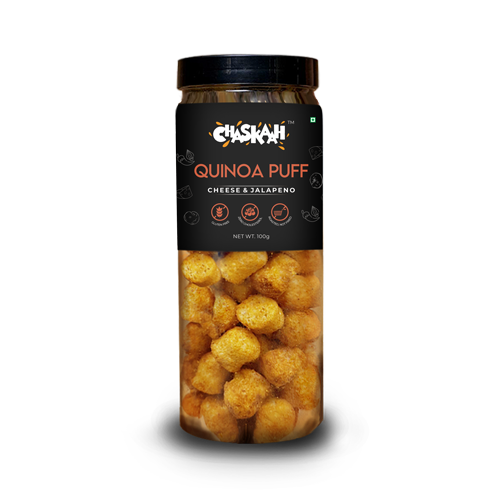 Chaskaah Cheese and Jalapeno Quinoa Puff