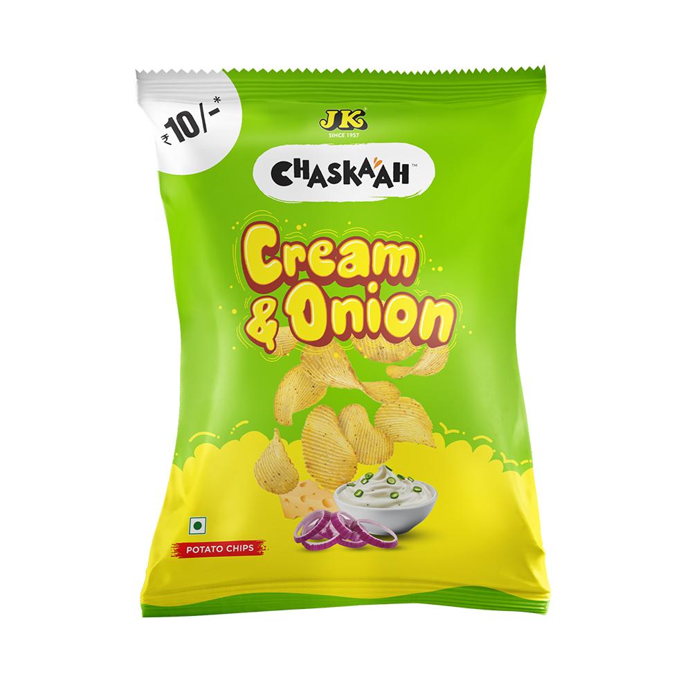 CHASKAAH POTATO WAFER CREAM & ONION