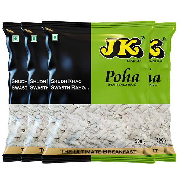 JK Poha Combo 500g (Pack of 4)