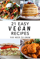 21 easy vegan recipes